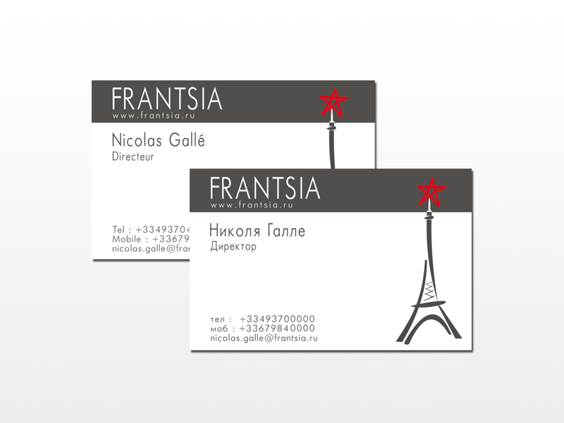 Carte de visite Frantzia